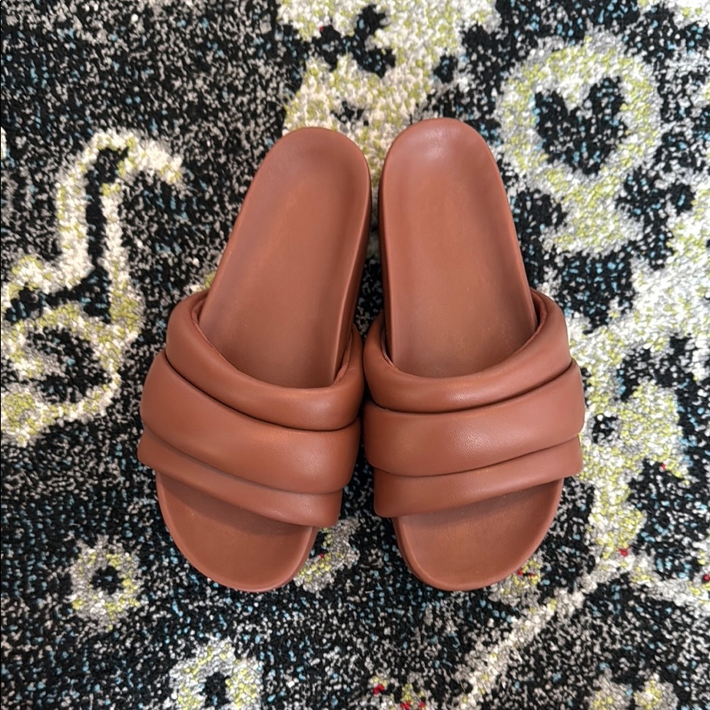 Women's Commbi slide - Brown size 8